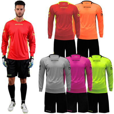 Givova Kit Hyguana Torwart Fußball Sport Training Trikot-Set