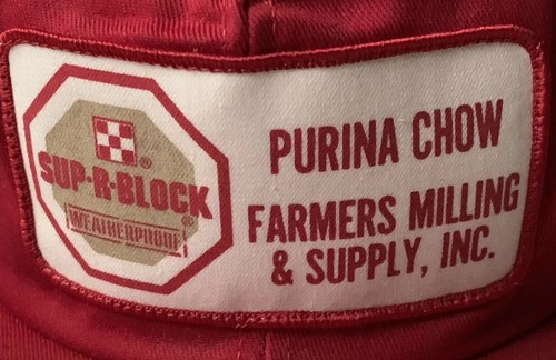 1970s 1980s FARMERS MILLING & SUPPLY FARMER BASEBALL CAP HAT, WYTHEVILLE, VA - Picture 2 of 6