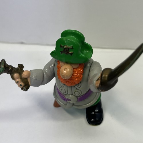Fisher Price Pirates Great Adventures Vintage Toy Figures 1994 Captain & Musket - Picture 3 of 11