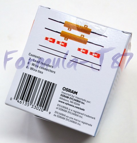 Sylvania LED Zevo Carga Ecualizador Advertencia Supresor Resistor Error Hiper - Imagen 4 de 12