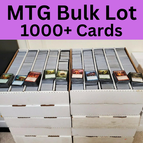 MAGIC THE GATHERING 1000 UNSORTED BULK MTG JOB LOT CARDS - MTG BUNDLE - Afbeelding 1 van 2