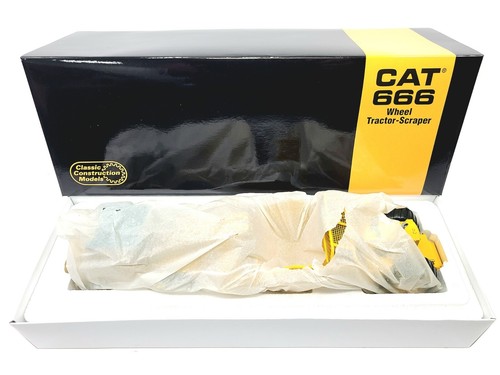 Caterpillar Cat 666 Wheel Tractor-Scraper - McCoy CCM 1:48 Scale Diecast Model - Picture 10 of 10