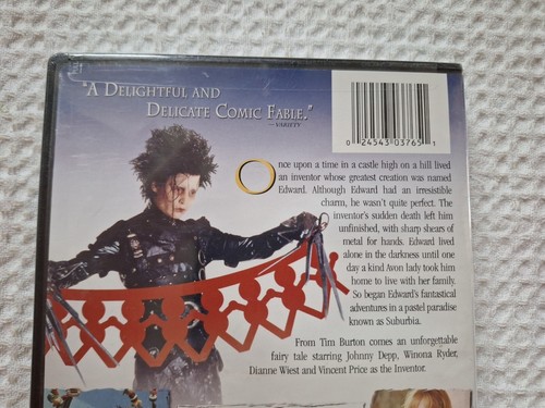 Edward Scissorhands (DVD 2005, Full-Screen Anniversary Ed.) NEW Sealed Free Ship - Picture 3 of 6