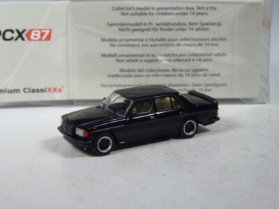 (KI-09-31) Premium Classixxs PCX87 Mercedes 280 E AMG Tuning schwarz 1:87 in OVP