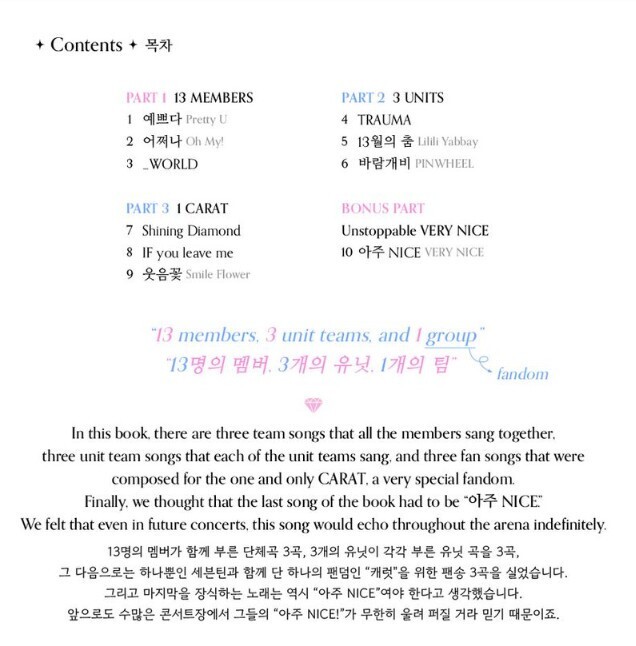 SEVENTEEN LYRICS INSIDE Book English Korean SVT Note Photo