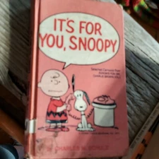 IT'S FOR YOU, SNOOPY By Charles M. Schulz 1971 Fawcett Crest permabound English