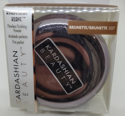 Kardashian Beauty Kurve Flawless Finishing Powder Brunette 507 0,24 Oz Neu mit Karton - Bild 2 von 2