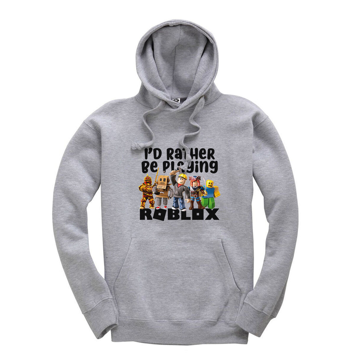 I'd Rather Be Playing Roblox T-Shirt - Child & Adults