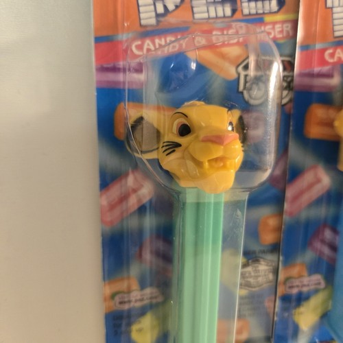 Pez Kosher Meet the Robinsons Carl Robot & Lion King Simba Disney (2009) Carded - Picture 2 of 5