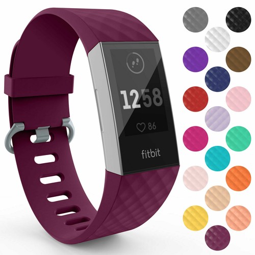 For Fitbit Charge 3 4 Strap Band Replacement Buckle Wristband Small Or Large - Picture 12 of 14