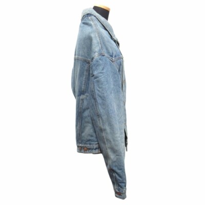 21aw Balenciaga Asymmetric Padded Denim Jacket Lining Check 21aw Balenciaga Asymmetric Padded Denim Jacket Lining Check