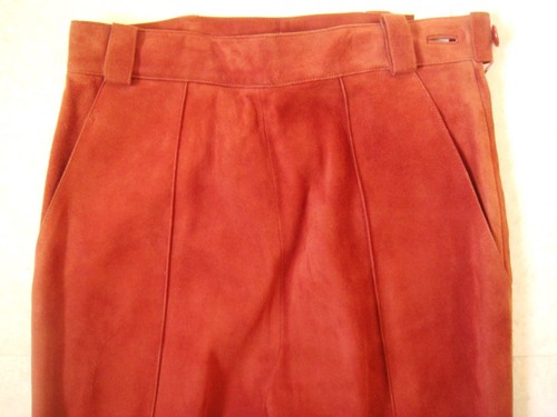S M Madrid Pantalon Cuir Marron Cuir Pantalon Cuir En 36 Daim En Loewe 34 Pantalon w0U8q0