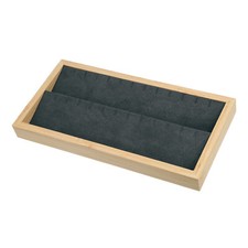 Bamboo Wood Earrings Tray Stackable Storage Jewelry Tray for Earrings