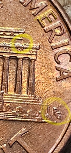 1994 Penny D MINT Doubling And More Error Coin. - Picture 9 of 15