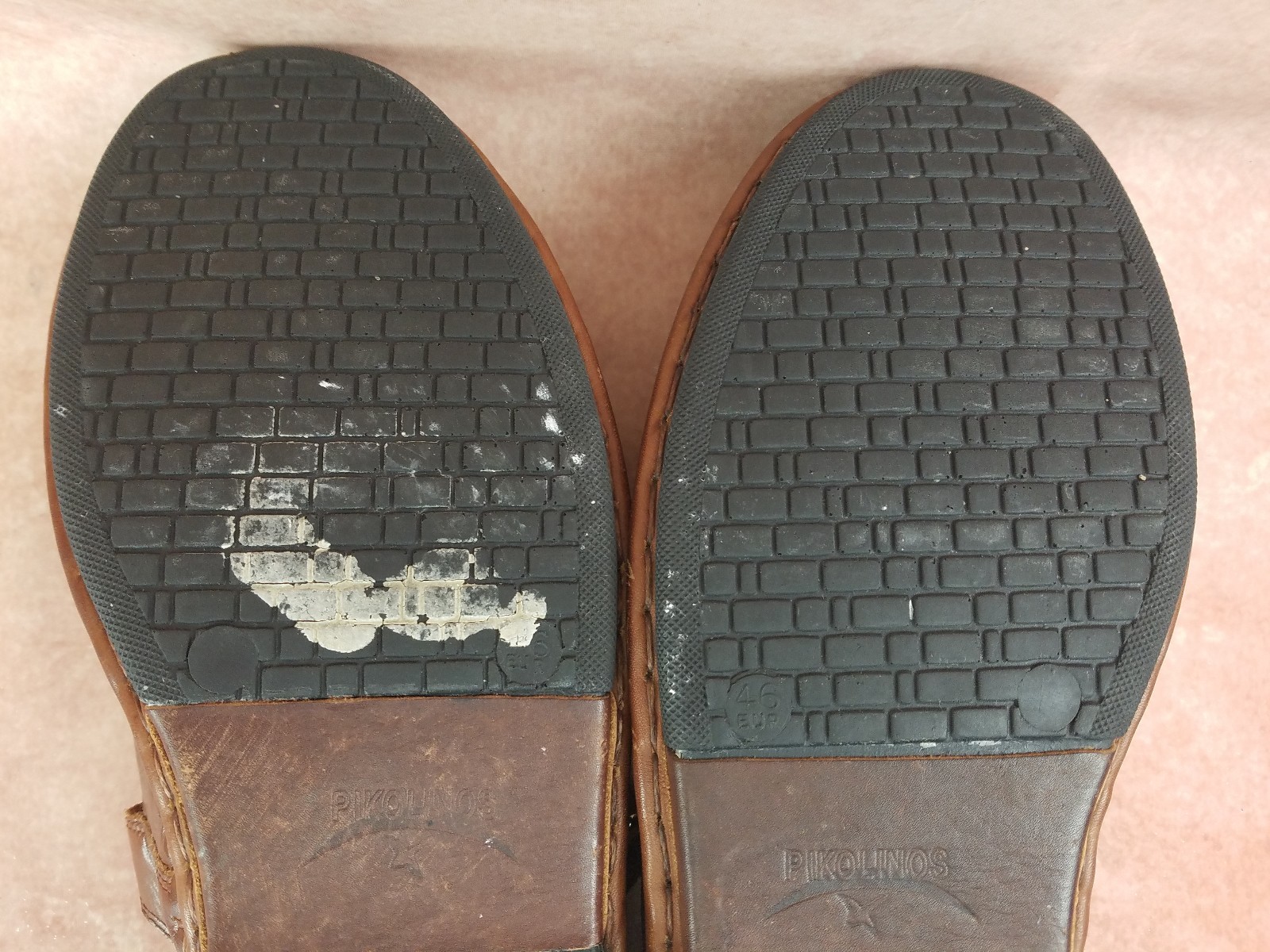Pikolinos Tarifa Tarifa Tarifa Cuero Mens Fisherman Sandals Size 46 EU 13 US Brown Leather e461d2 Pikolinos Tarifa Tarifa Tarifa Cuero Mens Fisherman Sandals Size 46 EU 13 US Brown Leather e461d2