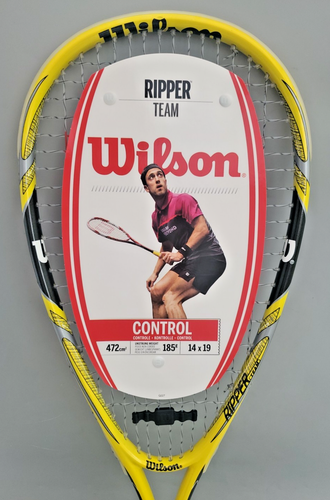 2x WILSON Ripper Team Squash Rackets with Cover/Bags - Foto 9 di 16