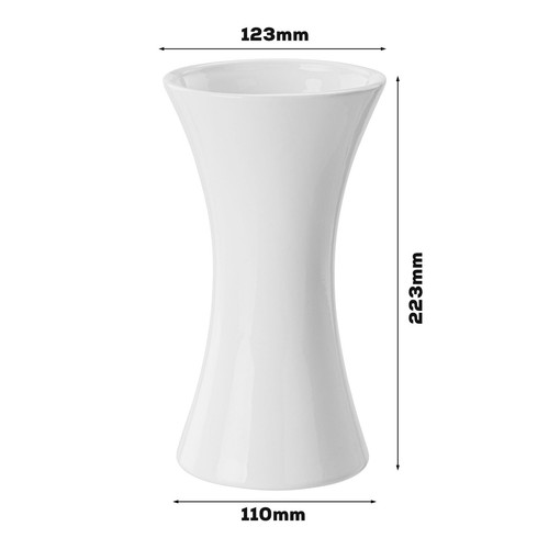 Vaso da tavolo ceramica lucida opaca decorativo vaso fiori vetro ore orchidea glamour - Foto 36 di 64