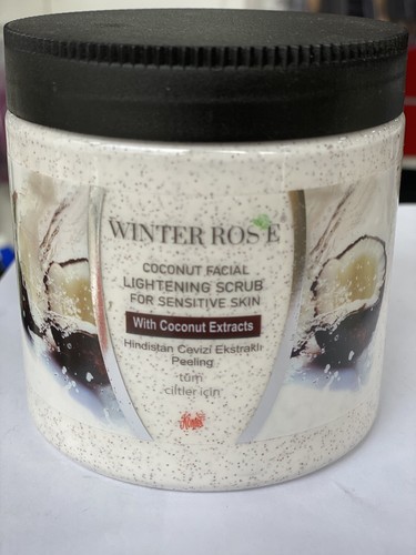 Winter Rose Lemon / Lavender / Pomegranate Coconut Facial Lightening Scrub 500g - Picture 6 of 8