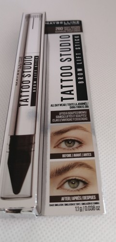 Maybelline Tattoo Studio Brow Lift Stick, 260 Deep Brown NEW, BUY IT NOW! - Picture 12 of 13