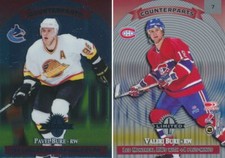 1997-98 Donruss Limited #7 PAVEL BURE / VALERI BURE - Canucks / Canadiens