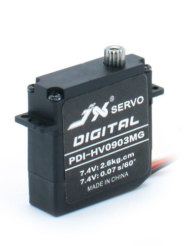 JX Servo PDI-HV0903MG 2.6kg Metal Gear Digital Flat Wing Servo Plastic Case - 第 5/10 張圖片