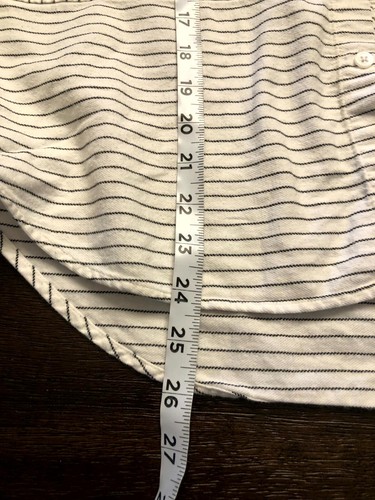 Camisa de mensajero Madewell para mujer marfil brillante Jones franela abotonada talla S - Imagen 7 de 8