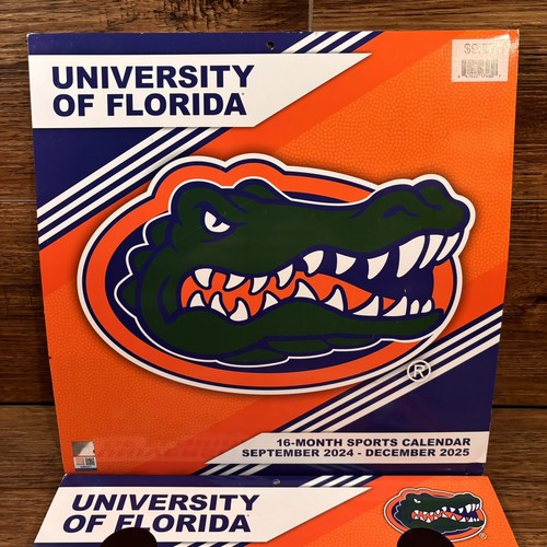 Florida Gators 2025 12x12 Team Wall Calendar -sep 2024 -Dec 2025 university of - Picture 2 of 7