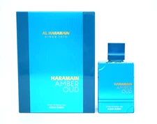 Amber Oud Aqua Dubai by Al Haramain 2.5oz Extrait DP Unisex NEW SEALED Box