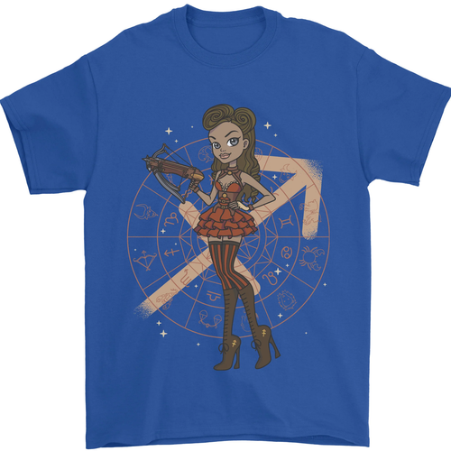 Sagittarius Steampunk Damen Zodiac Herren 100% Baumwolle - Picture 50 of 103