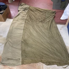 WW2 US Army Tan Khaki Mosquito Insect Net Cot Camping Suspended Netting Military