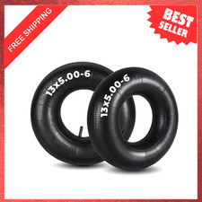 13x5.00-6 Inner Tubes Heavy-duty Replacement Set 2 Pack with TR13 Valve Fits