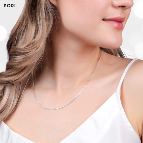 925 Sterling Silver 1.5MM Magic 8 Sided Italian Snake Chain (30, Silver) - Picture 4 of 9