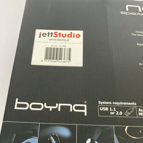 Haut-parleur Boynq NOTONE et récepteur VOIP noir et gris neuf dans sa boîte - Photo 5/8
