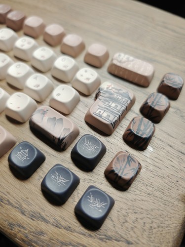 Akko MU01 Keycaps (QWERTZ) und Rosewood Switches - Bild 2 von 8