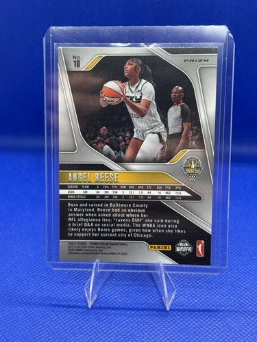 2024 WNBA Prizm RC ANGEL REESE Blue Velocity SP Rookie - Chicago Sky - Card #10 - 第 2/2 張圖片