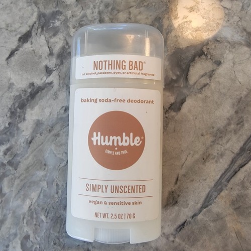 HUMBLE BRANDS Aluminum Free Unscented Deodorant, 2.5 OZ - Picture 1 of 3