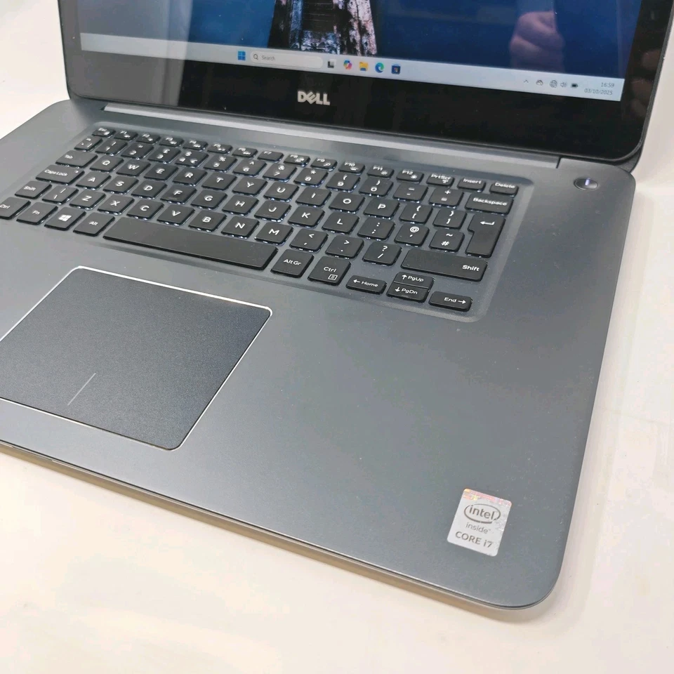 Dell Inspiron 15 7548 15.6" i7 16GB 4K Touchscreen 500GB SSD Laptop AMD Radeon - Image 3 of 4