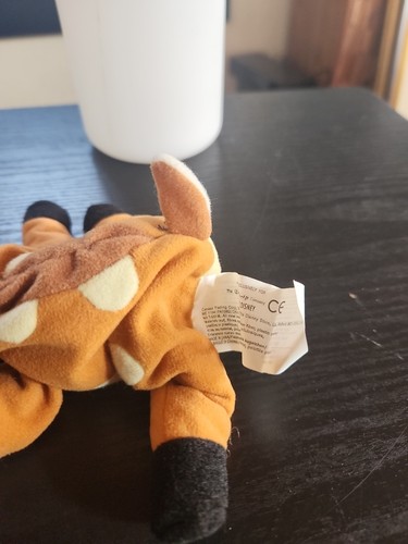 NWT Disney Store Plush Bambi Mini Bean Bag Deer Collectible Vintage - Picture 8 of 10