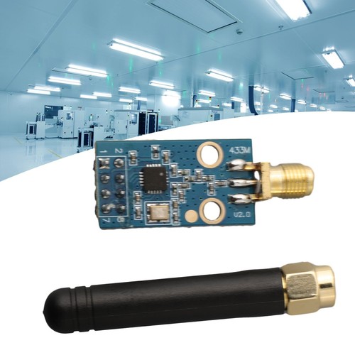 CC1101-Ricetrasmettitore RF wireless 315/433/868/915MHZ+SMA modulo wireless antenna - Foto 4 di 24