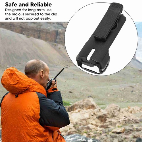 Long -Term Walkie -Talkie -Grit CLAMP/Holder For DTR620 DTR550 DTR410 - Zdjęcie 2 z 12