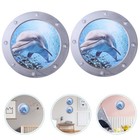 Dolphin 3D Stickers Submarine Window Dekorative Sticker für Babyzimmer