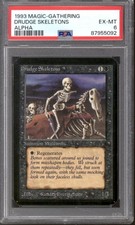 Magic MTG Alpha Drudge Skeleton PSA 6 LIGHTLY PLAYED LP