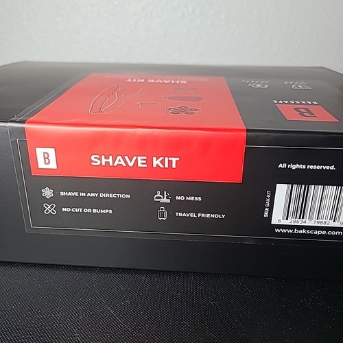Bakscape Men's Shave Kit, BAK-KIT, Back Shaver, Multi-Purpose Shaver - Imagen 3 de 7
