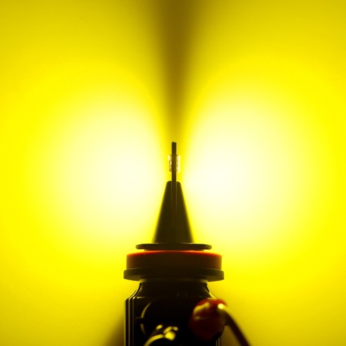 AUXITO 2x H8 H9 H11 LED Headlight Globes Bulbs Kit H/Low Beam Bright Amber 12V - Picture 9 of 15