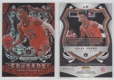 2020 Panini Prizm Draft Picks Crusade Fast Break Red /125 Isaac Okoro Rookie RC