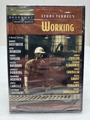Studs Terkel's Working (1982, DVD) New and Sealed
