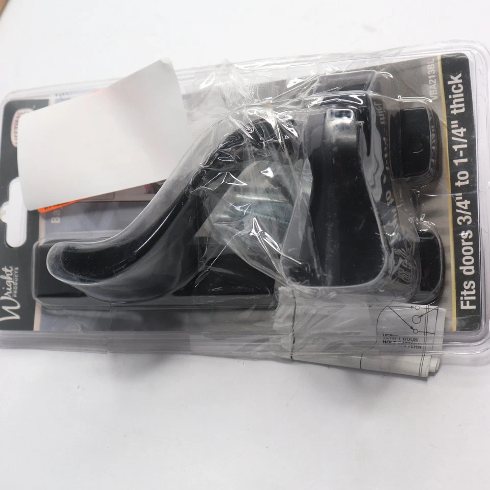 Wright Bayfield Door Latch Black VBA213BL - Image 4 of 4