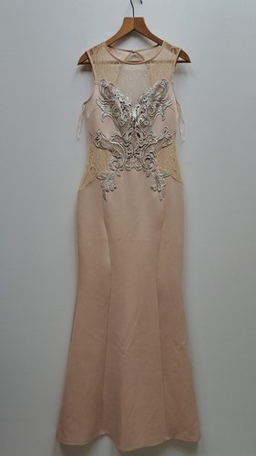 Lipsy London Michelle Keegan Occasion Lace Side Cut Out Dress Size 12 RRP £80 - Picture 4 of 12