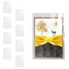 Clear Poly Bags for Clothing 32x48 - 200 Non-Sticky Plastic Bags 2 Mil