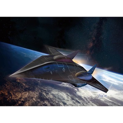 Bellfine BP023 Top Gun Maverick Dark Star Plastic Model